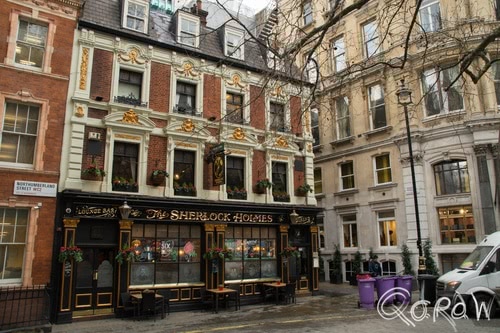 Harry Potter in Londen (2017) ; The Sherlock Holmes Lounge bar | foto 1 Harry Potter in Londen (2017) ; The Sherlock Holmes, Lounge bar, London | foto 1