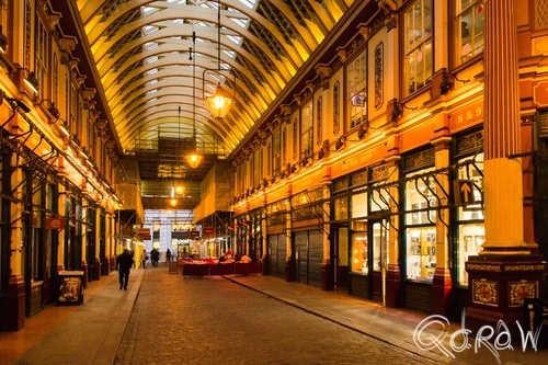 Harry Potter in Londen (2017) ; Leadenhall Market - Diagon Alley - Wegisweg | foto 9 Harry Potter in Londen (2017) ; the pen shop, Gracechurch Street, Victorian Market, Diagon Alley, Wegisweg, Weg-is-weg | foto 9