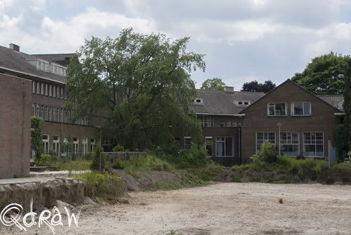 Zijkant, Oude Deventer Ziekenhuis (Geertruiden) juni 2012
