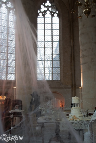 De verloofde komt niet opdagen op de trouwdag, Poppen Dickensfestijn