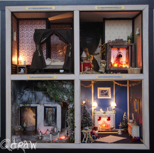 Poppen Dickensfestijn, A Christmas Carol, Bezoek van 3 geesten