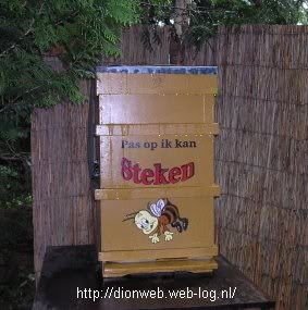 Pas op ik kan steken