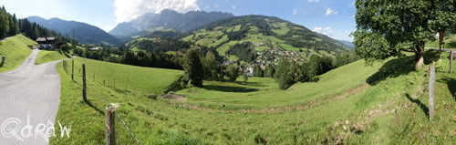 Zicht richting Mühlbach/Hkg op de Schlöglberg; foto 62