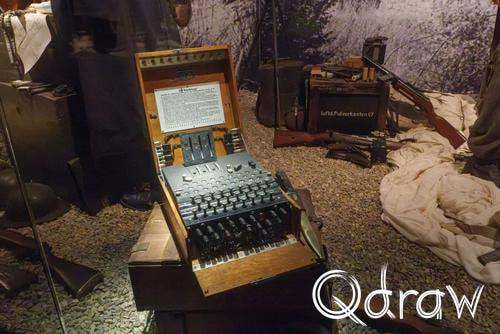 Oorlogsmuseum Overloon - Eye Witness Living History (2026), Enigma machine, Oorlogsmuseum, Overloon, Enigma machine, Eye Witness Living History event