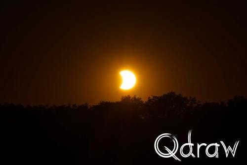 Zonsverduistering kijken bij Bussloo (2026) ; Zonsverduistering Bussloo ; zonsverduistering, Bussloo