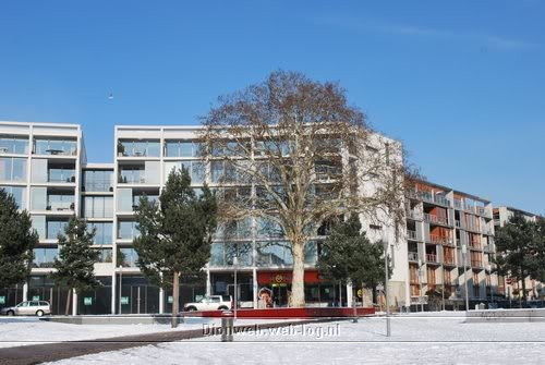 Van Apeldoorn centrum tot Twello centrum in de sneeuw.