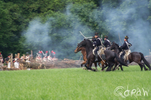 Bathmen Spant De Kroon - Apenhuizen 1814 - 2014 rook, cavalerie, aanval, sabel, slag bij Bathmen | foto 3