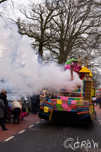 Carnaval Wilp-Achterhoek 2016 ; Wilp, Met carnaval tanken wij even bij, CV de zoutzakken | foto 9