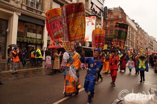 Chinees Nieuwjaar Londen (2017) ; Grand parade, Chinese New Year, London | foto 3