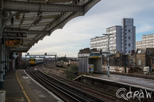 City of Westminster (2017) ; Battersea Park, Battersea Park Station, trein, rail | foto 2