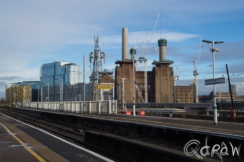 City of Westminster (2017) ; Battersea Park, Battersea Park Station fabrieken, spoor, fabrieken | foto 3