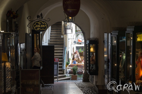 Citytrip Salzburg (2017) ; eisl eis, Getreidegasse, Salzburg, Cafe Mozart | foto 3