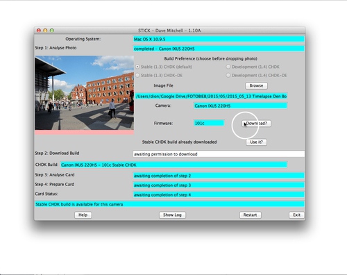 Hoe ik mijn compact-camera hackte om time-lapses te maken ; chdk, camera, hack, canon, compact-camera | foto 5