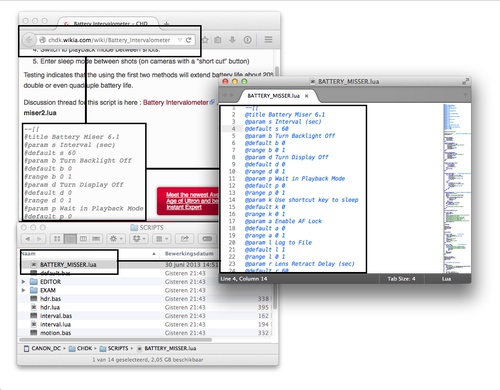 Hoe ik mijn compact-camera hackte om time-lapses te maken ; chdk, camera, hack, canon, compact-camera | foto 10