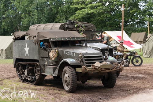Keep Them Rolling Haaksbergen 2013, W-4257183 S, M3 half-track, truck, bike, Keep them Rolling Haaksbergen, St. Isidorushoeve, ktr st isidorushoeve