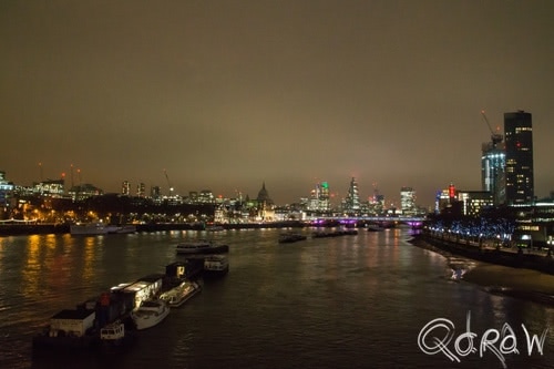 London by Night (2017) ; Festival Pier, Waterloo Bridge, London, Golden Jubilee Bridge | foto 5