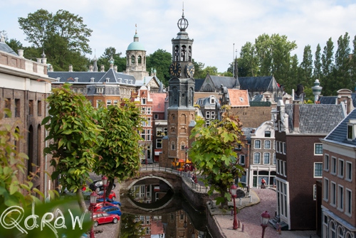 Madurodam (juli 2013); Madurodam, gracht, kerk