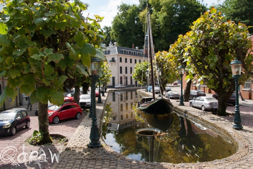 Madurodam (juli 2013); Madurodam, botter, gracht, lamp