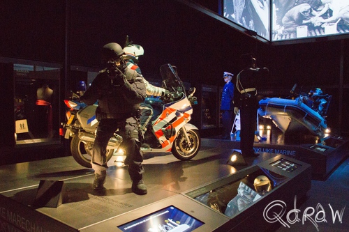 Nationaal Militair Museum (2015) ; motor, marechaussee, marine, museum | foto 2