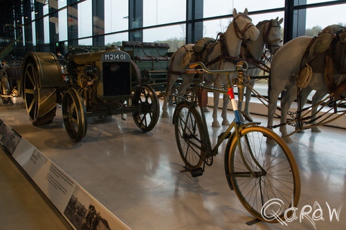 Nationaal Militair Museum (2015) ; Dienstfiets, Service Bike, fiets, trekker, tractor | foto 5