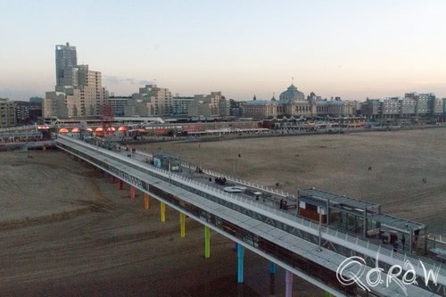 Pier bij Scheveningen (2017) ; kurhaus, Scheveningen, Den Haag, Strand, badplaats, Pier | foto 4