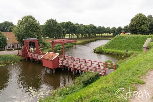 Vesting Bourtange (2015) ; Vesting Bourtange, ophaalbrug | foto 4