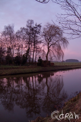 Zonsondergang aan de Hoevenallee (Terwolde) | foto 3