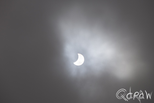 Zonsverduistering Schokland 2015 ; Middelbuurt, zonsverduistering, eclipse, flevoland, schokland | foto 3