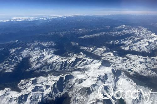 Balkan roadtrip dag 1: van Nederland naar Plužine (Montenegro), Hohe Tauern (Oostenrijk), roadtrip, luchtfoto, Hohe Tauern (Oostenrijk), Wizz Air