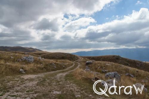 Balkan roadtrip dag 2: Pivameer (Montenegro) (2026), Borkovići, Plužine, Borkovici, Pluzine, Pivska Planina, bergen