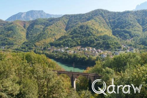 Balkan roadtrip dag 6: van Sarajevo naar Mostar (2026), Spoorbrug Donja Jablanica, Spoorbrug, Donje Paprasko, Donja Jablanica, roadtrip