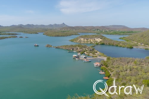Santa Martha Baai – uitzicht aan de westkust van Curaçao