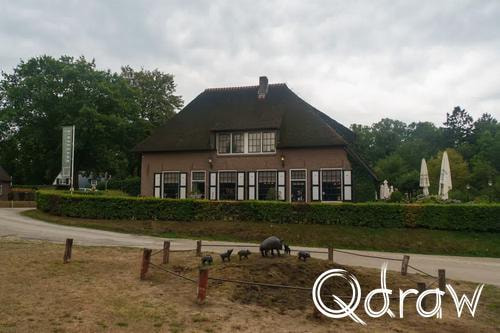 Veluwe Zwerfpad Etappe 13 van Hoog Soeren naar Kootwijk (2026) ; Brasserie Het Jachthuis - Hoog Soeren ; Hoog Soeren, Etappe 13, Brasserie Het Jachthuis, Veluwe Zwerfpad